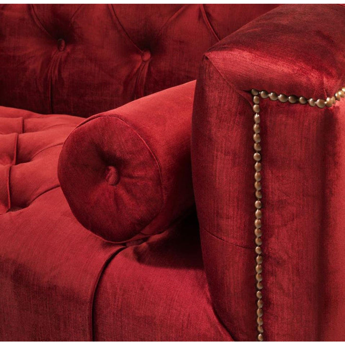 Luxusní červené Sofa Rote