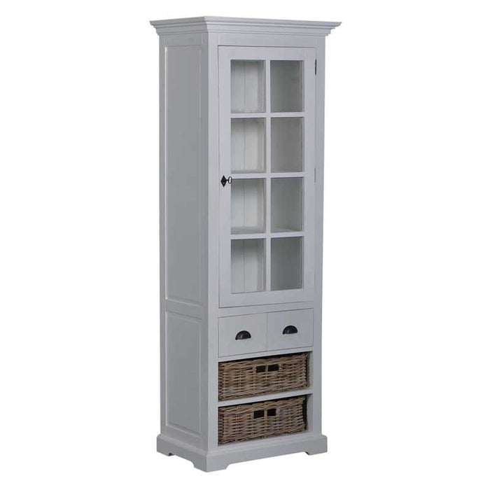 Vitrína s úložnými boxy Naples