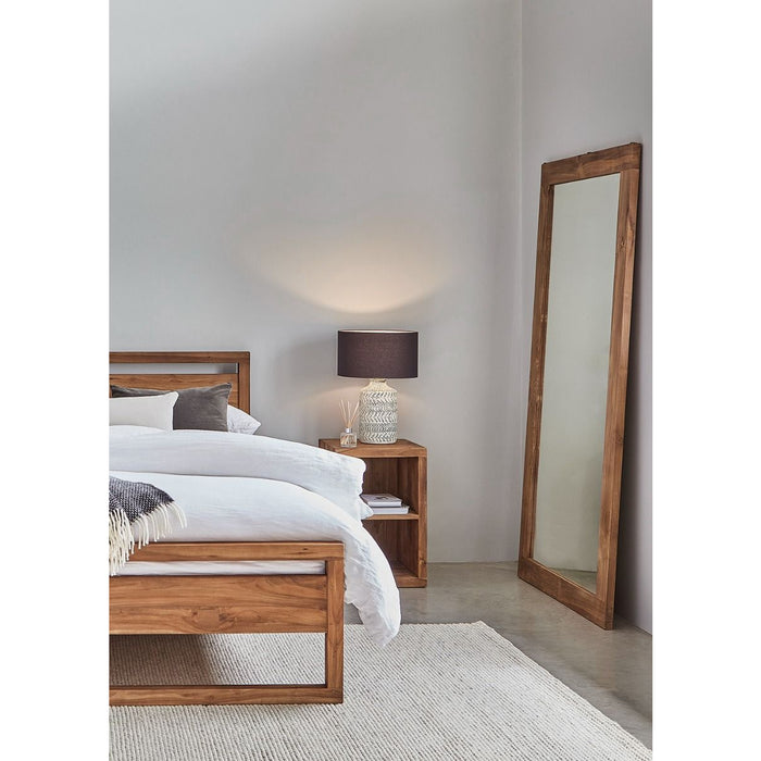 Zrcadlo Natural teak