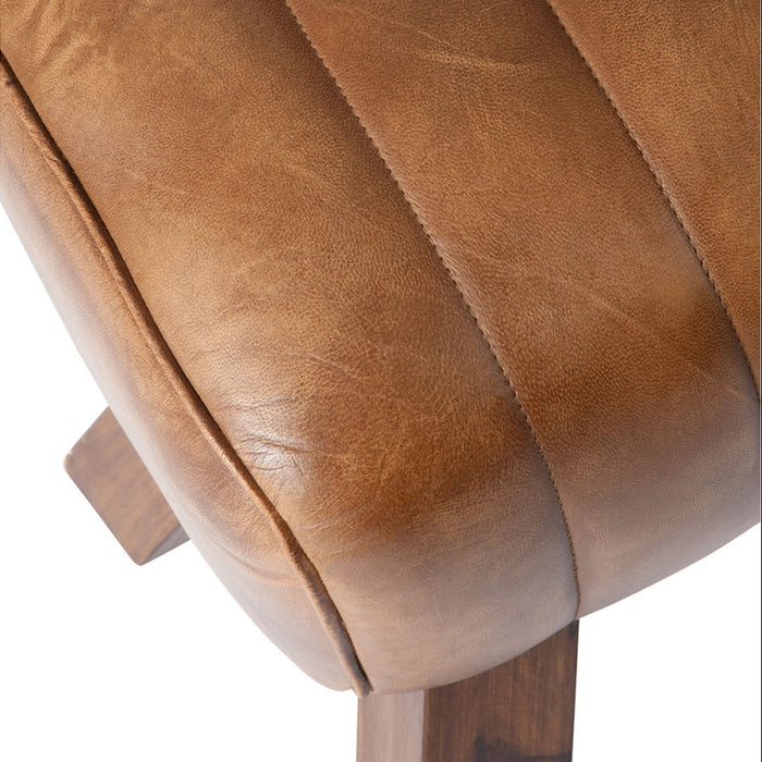 Navi leather bench