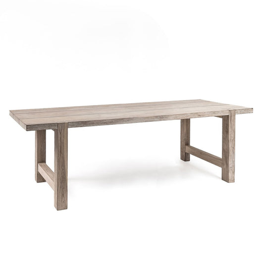 Outdoor dining table JADE from natural regenerated teak