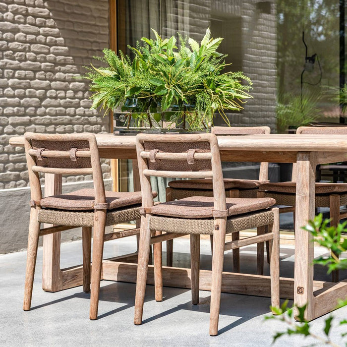 JADA dining chair made of reclaimed teak wood