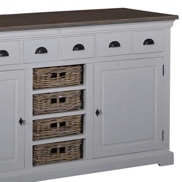 Chest of drawers with Naples storage boxes