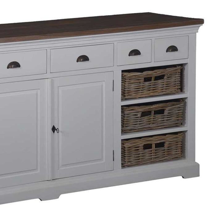 Chest of drawers with Naples storage boxes