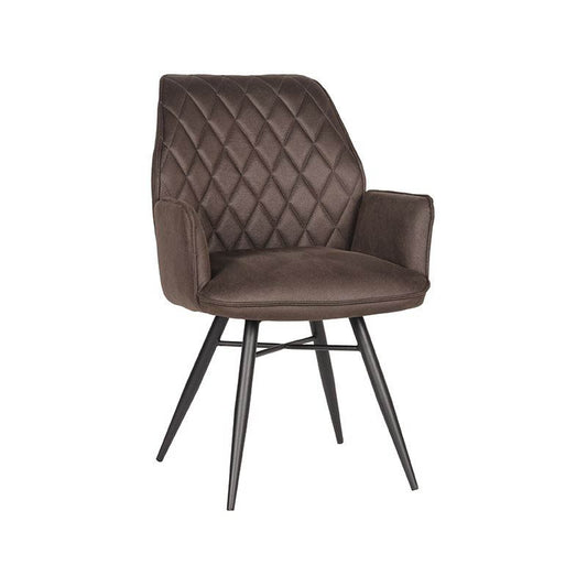 Design chair made of artificial leather Bink