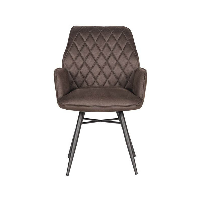 Design chair made of artificial leather Bink